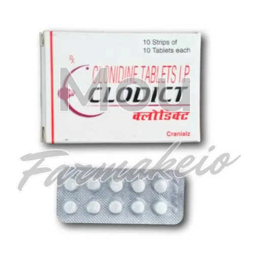 clonidine (κλονιδίνη) χωρίς ιατρική συνταγή