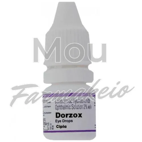 dorzolamide (δορζολαμίδη) χωρίς ιατρική συνταγή