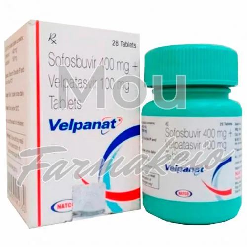 velpatasvir + sofosbuvir (βελπατασβίρ + σοφοσμπουβίρ) χωρίς ιατρική συνταγή